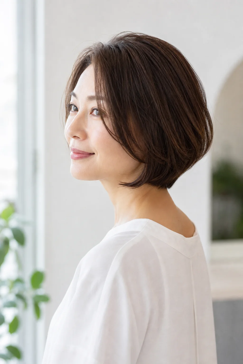 花森町 美容室 Kukka Hairの自然な上品ボブ